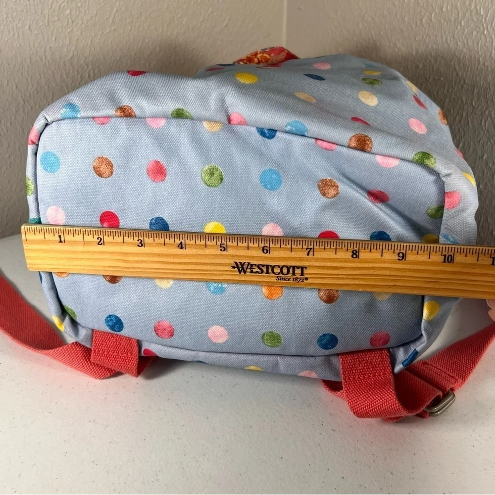Matilda Jane Make A Splash Swim Backpack Floral Polka Dot Drawstring Snap Close